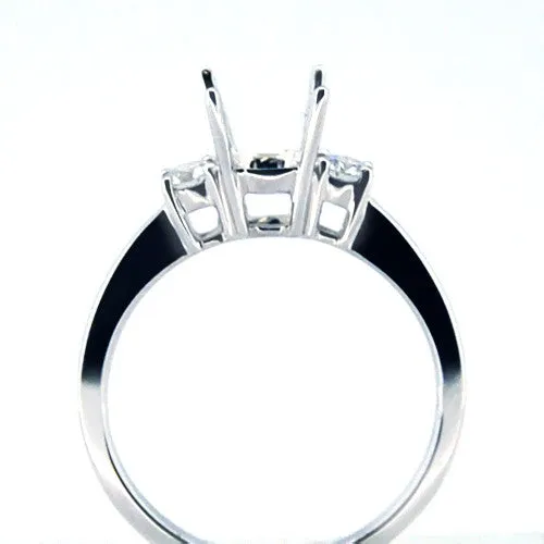 18K Gold Diamond Ring Mount 10011638