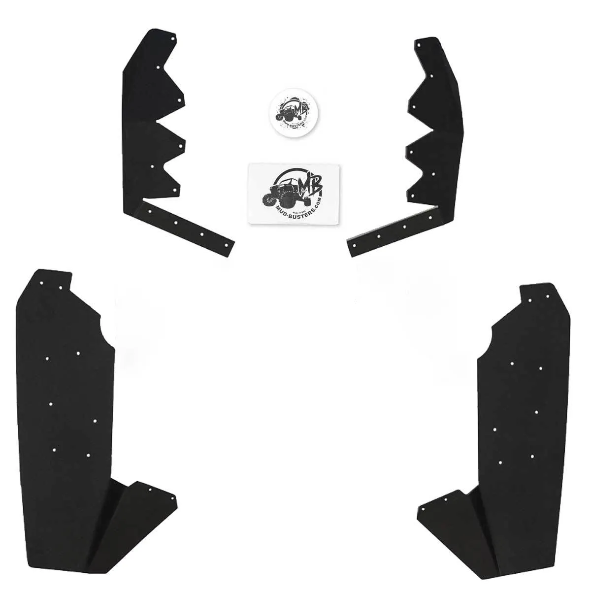 2020-2025 Polaris RZR Pro XP OEM Fender Extensions - Race-Lite