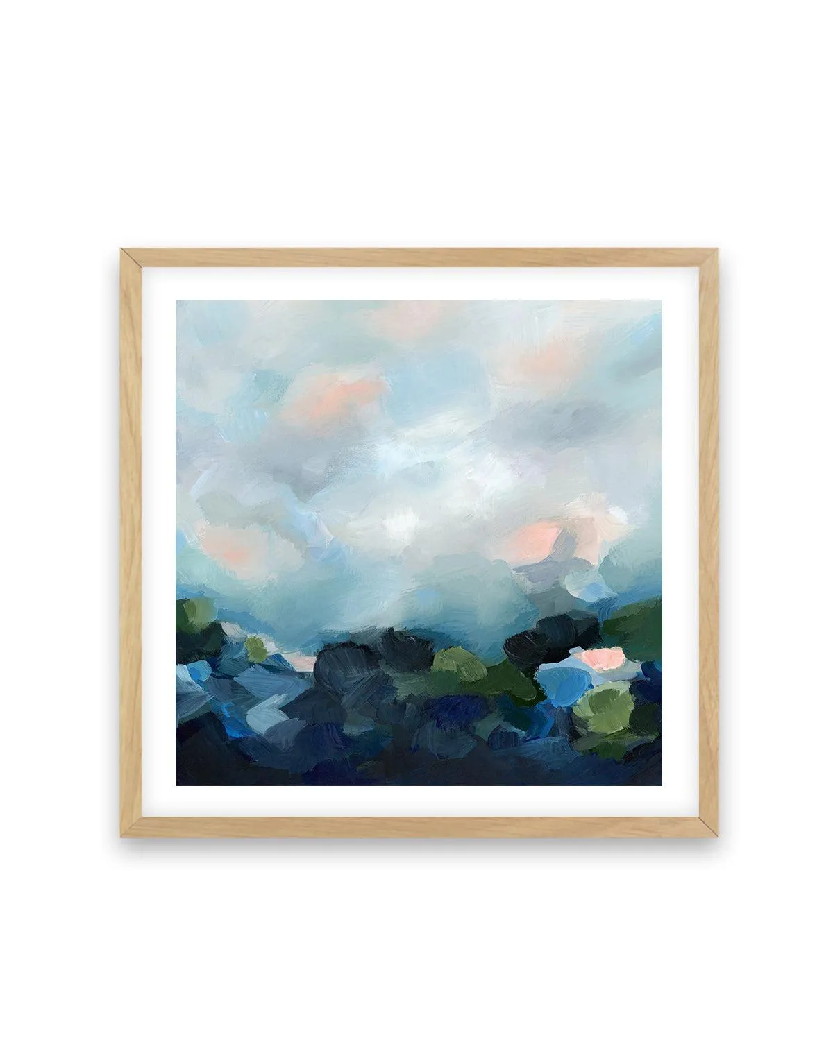 Abstract Seaview Art Print