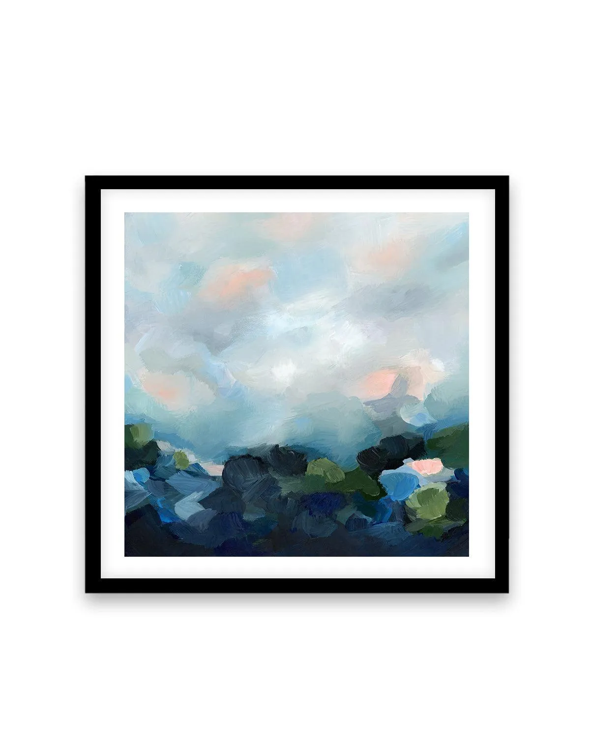 Abstract Seaview Art Print