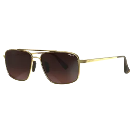 ACCEL GOLD/BROWN/SILVER SUNGLASSES