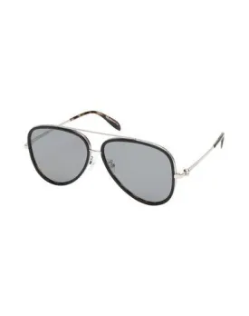 Alexander Mcqueen Man Sunglasses Silver -- --