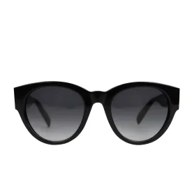 Alexander McQueen Unisex Spike Detail Black Acetate Sunglasses