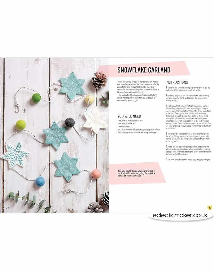 All-New Twenty to Make: Festive Felt Decorations Book, Corinne Lapierre