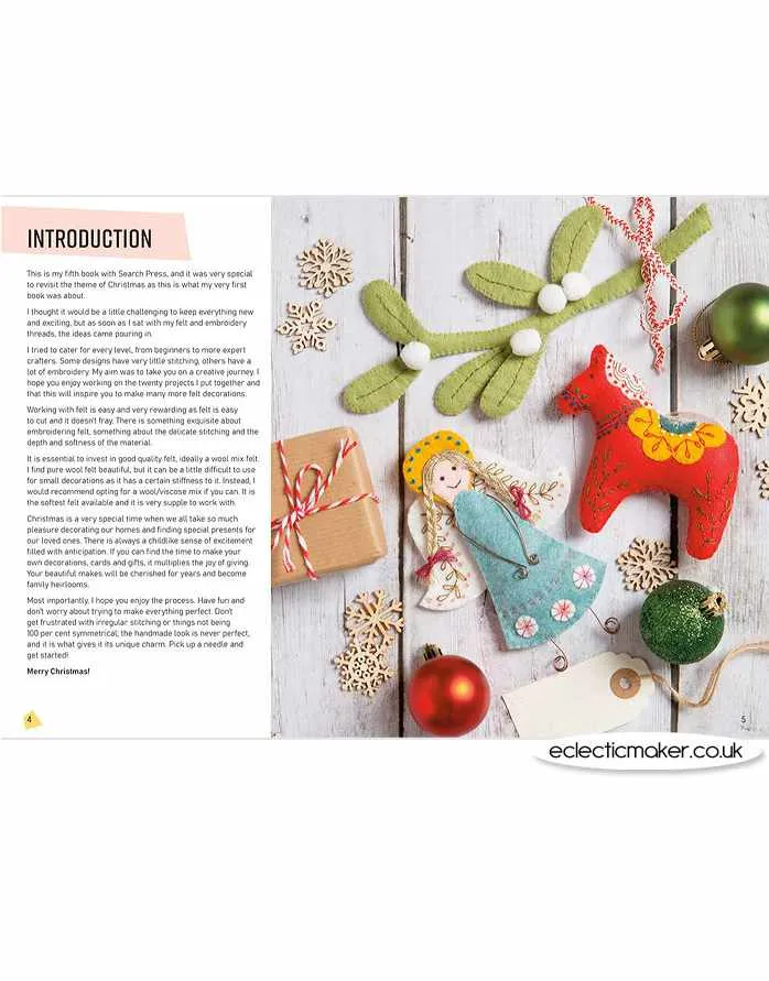 All-New Twenty to Make: Festive Felt Decorations Book, Corinne Lapierre