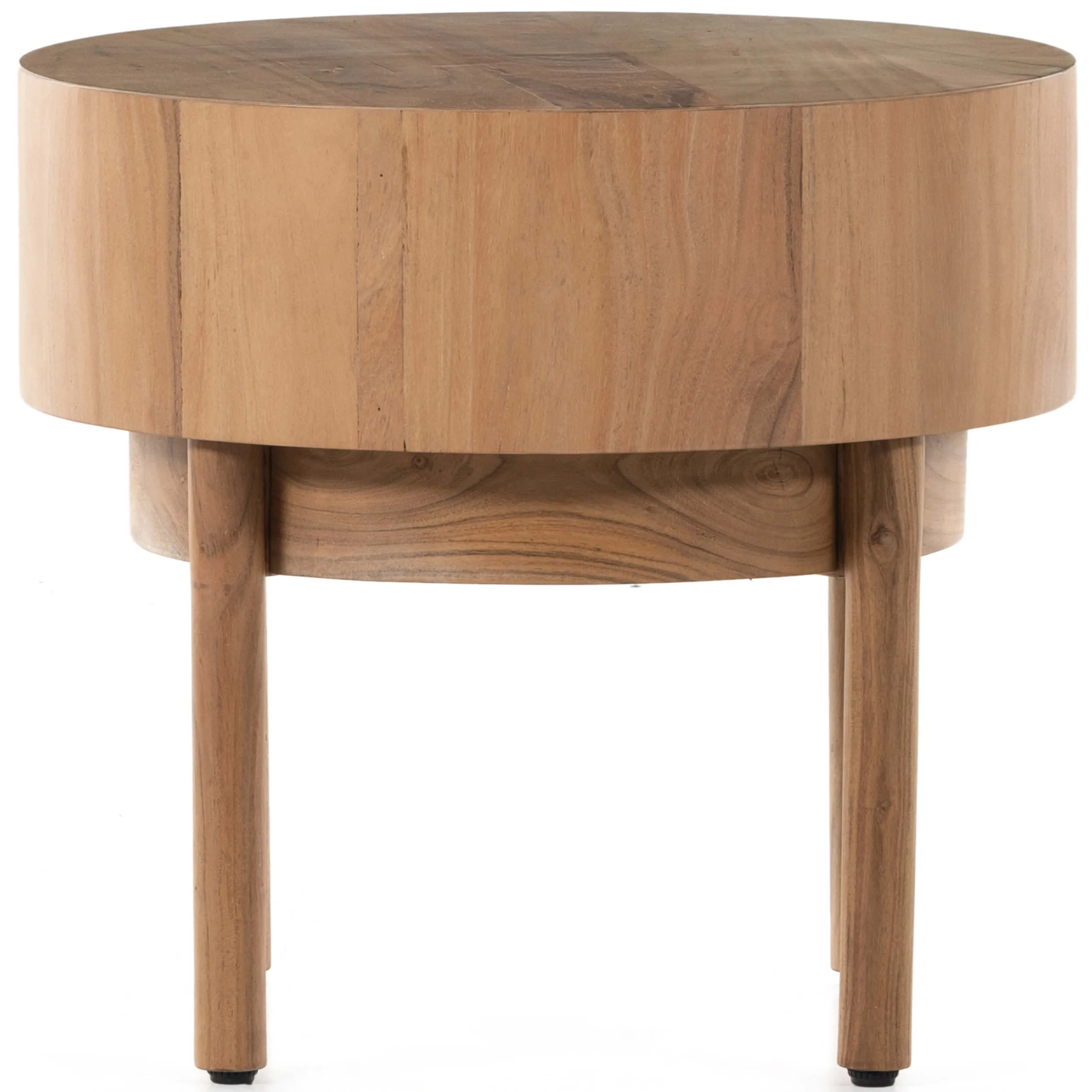 Atmore End Table, Amber Oak