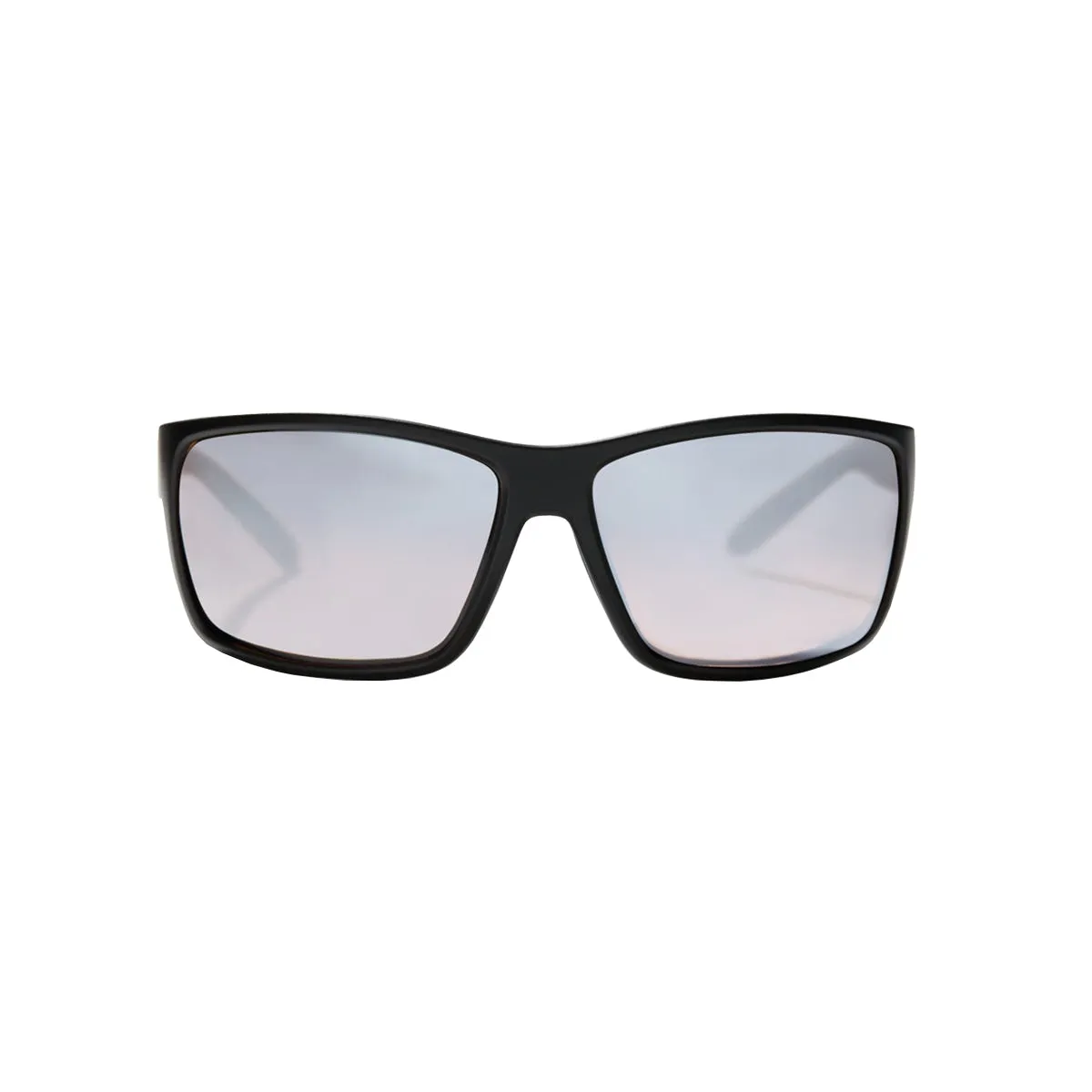 Bajio Sunglasses Bales Beach Black Matte Cuda Silver Mirror