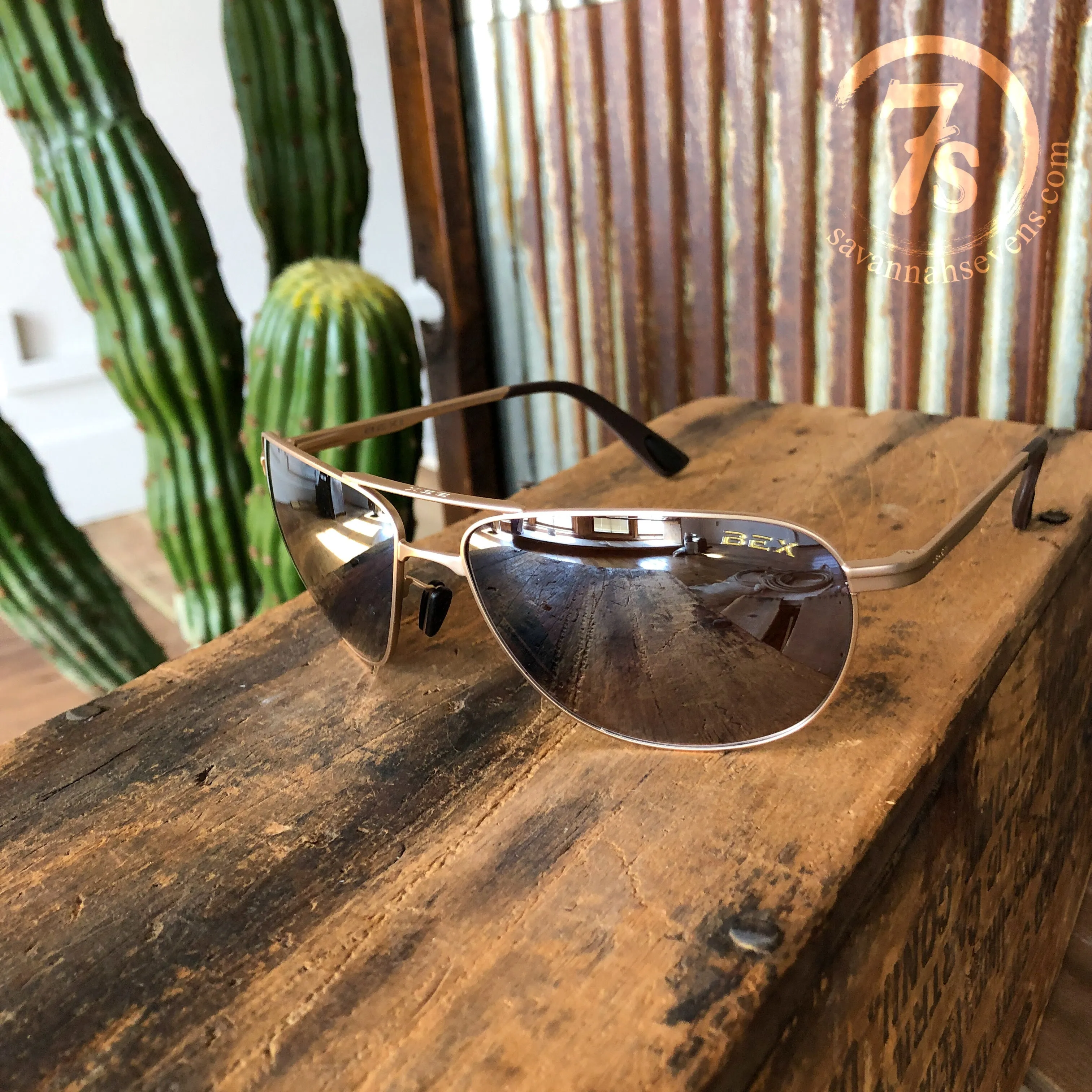 Bex Nova Sunglasses {matte gold}