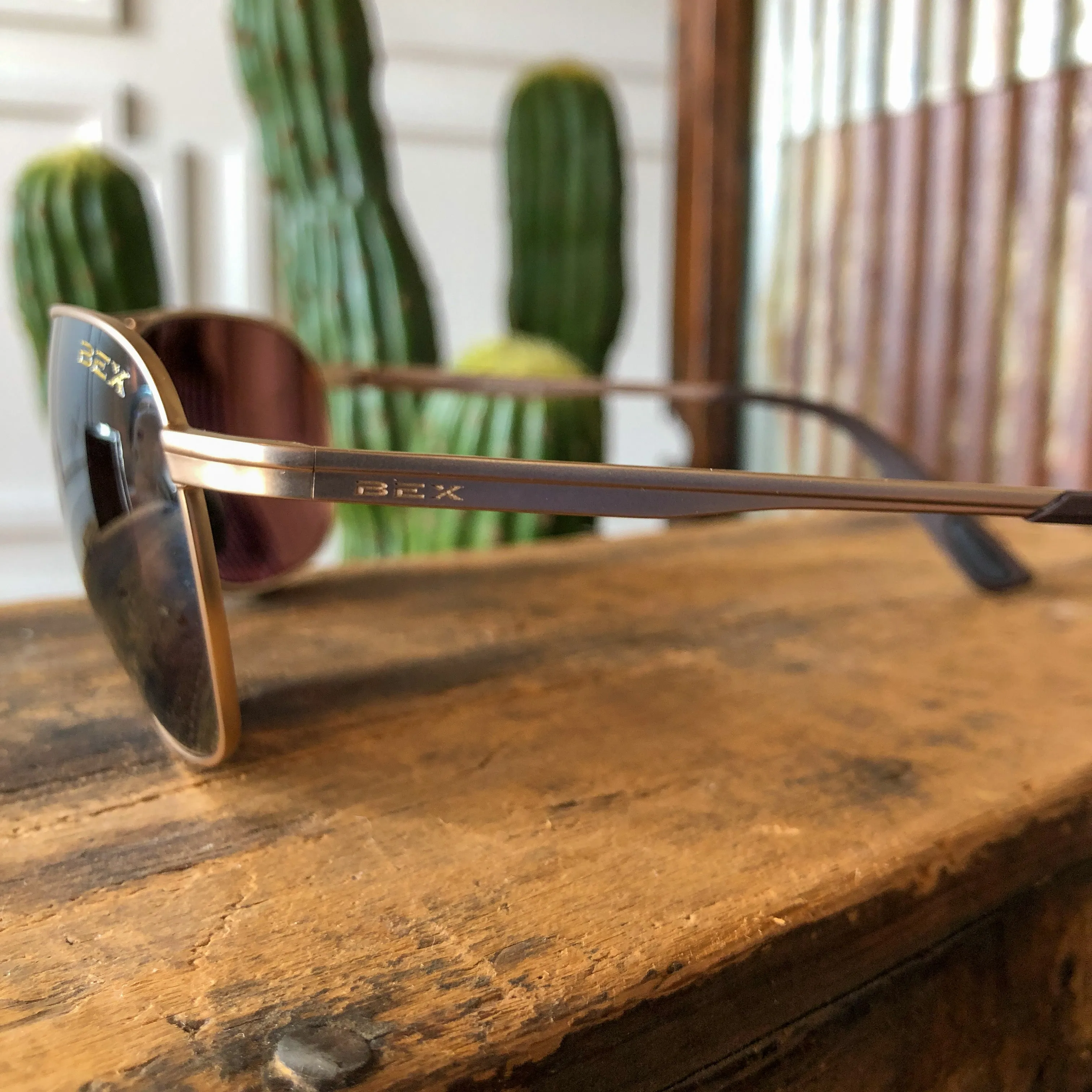 Bex Nova Sunglasses {matte gold}
