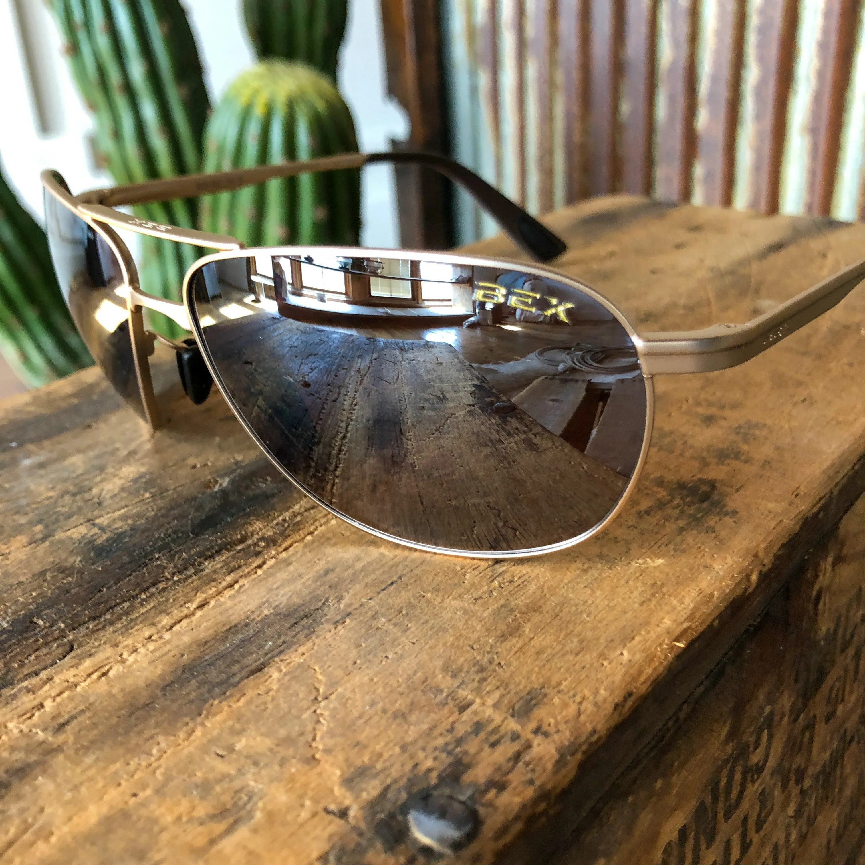 Bex Nova Sunglasses {matte gold}