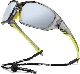 BIRCEN Sport Polarized Sunglasses for Men - Women:UV Protection Shades for Fishing Driving Cycling Running