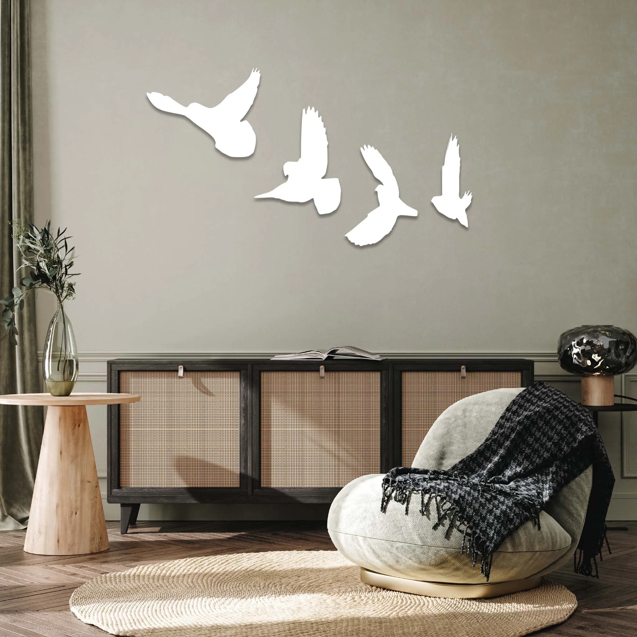 Birds - Metal Wall Art