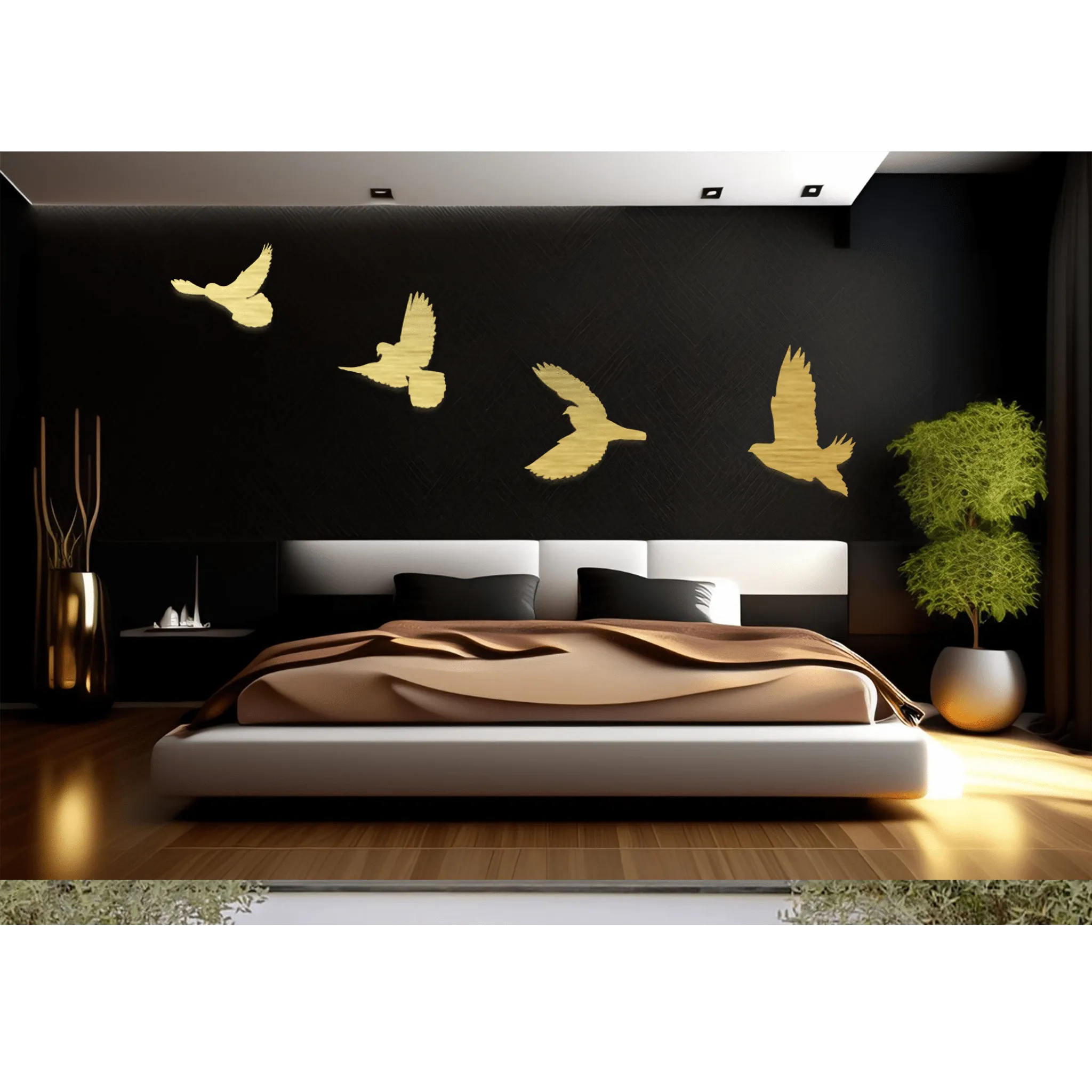 Birds - Metal Wall Art