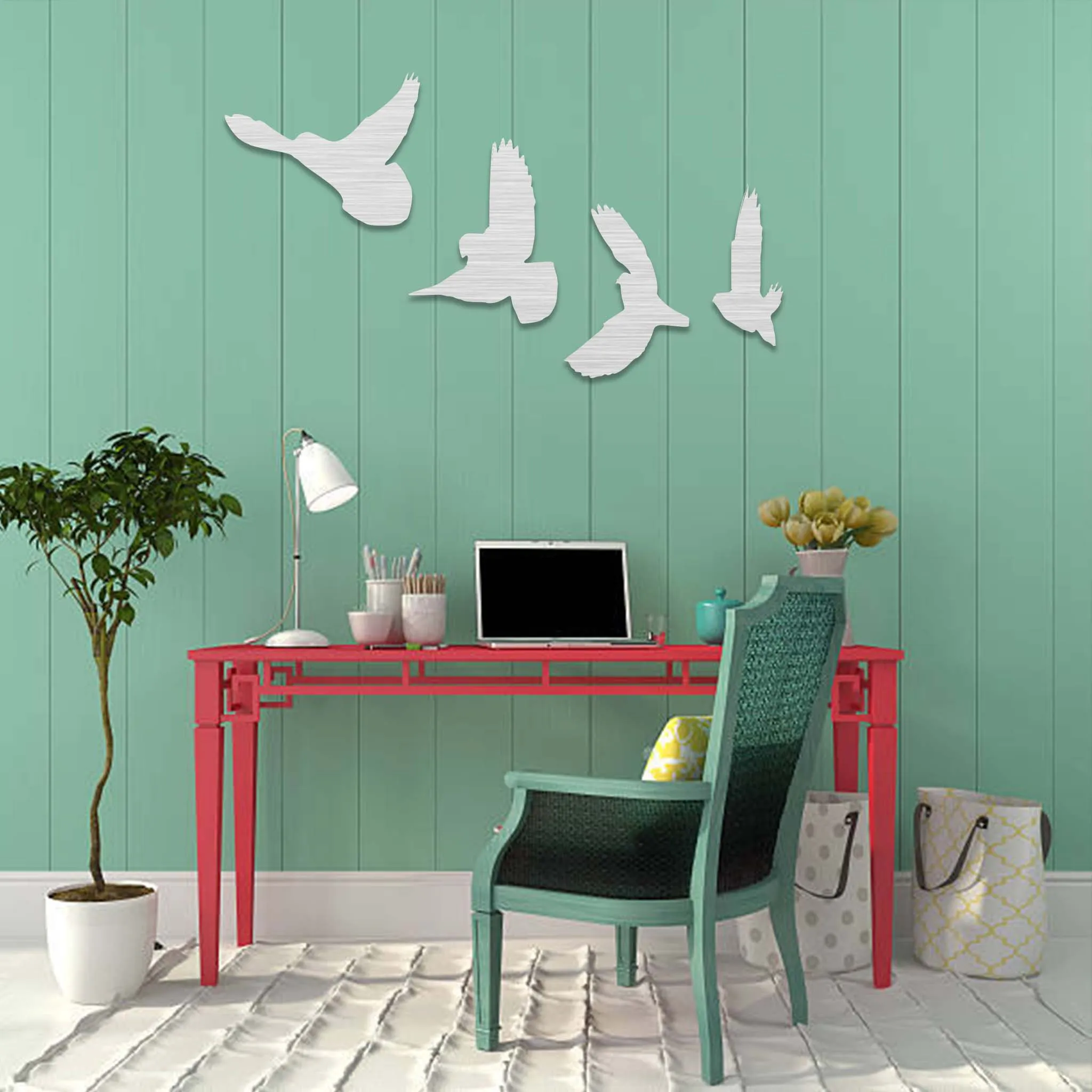 Birds - Metal Wall Art