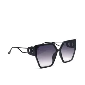 Black Large framed Sunglassses