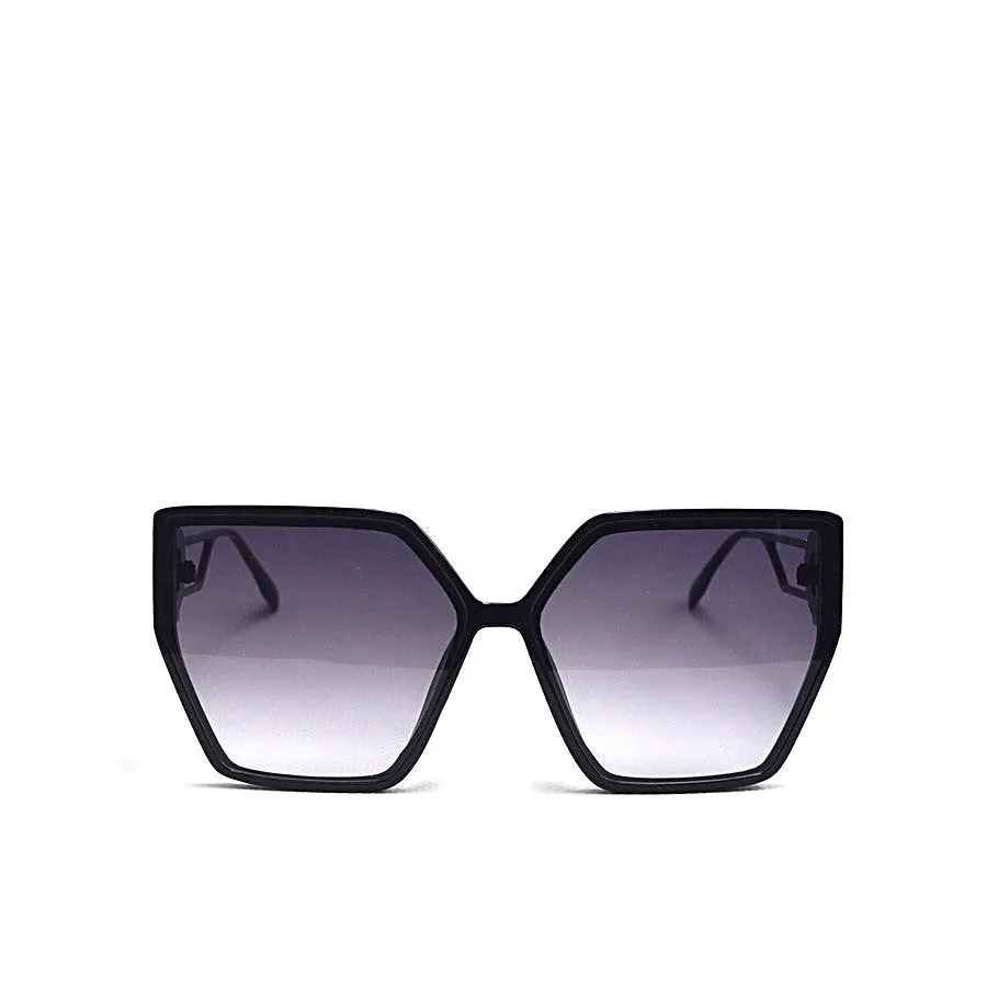 Black Large framed Sunglassses