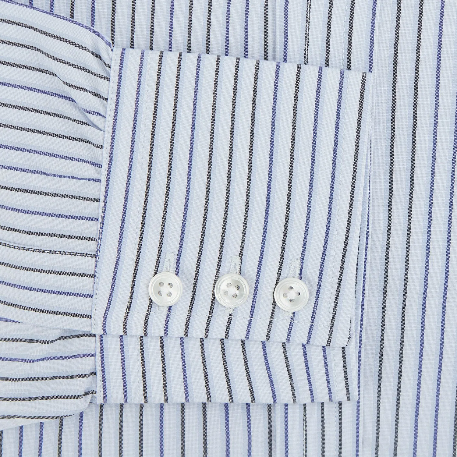 Blue Shadow Pinstripe Mayfair Shirt