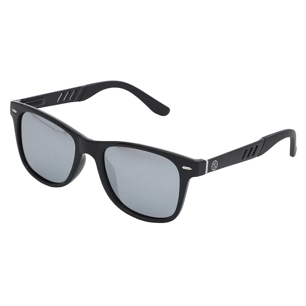 Carlton London Premium Black Toned Polarised And Uv Protected Lens Wayfarer Sunglasses For Men