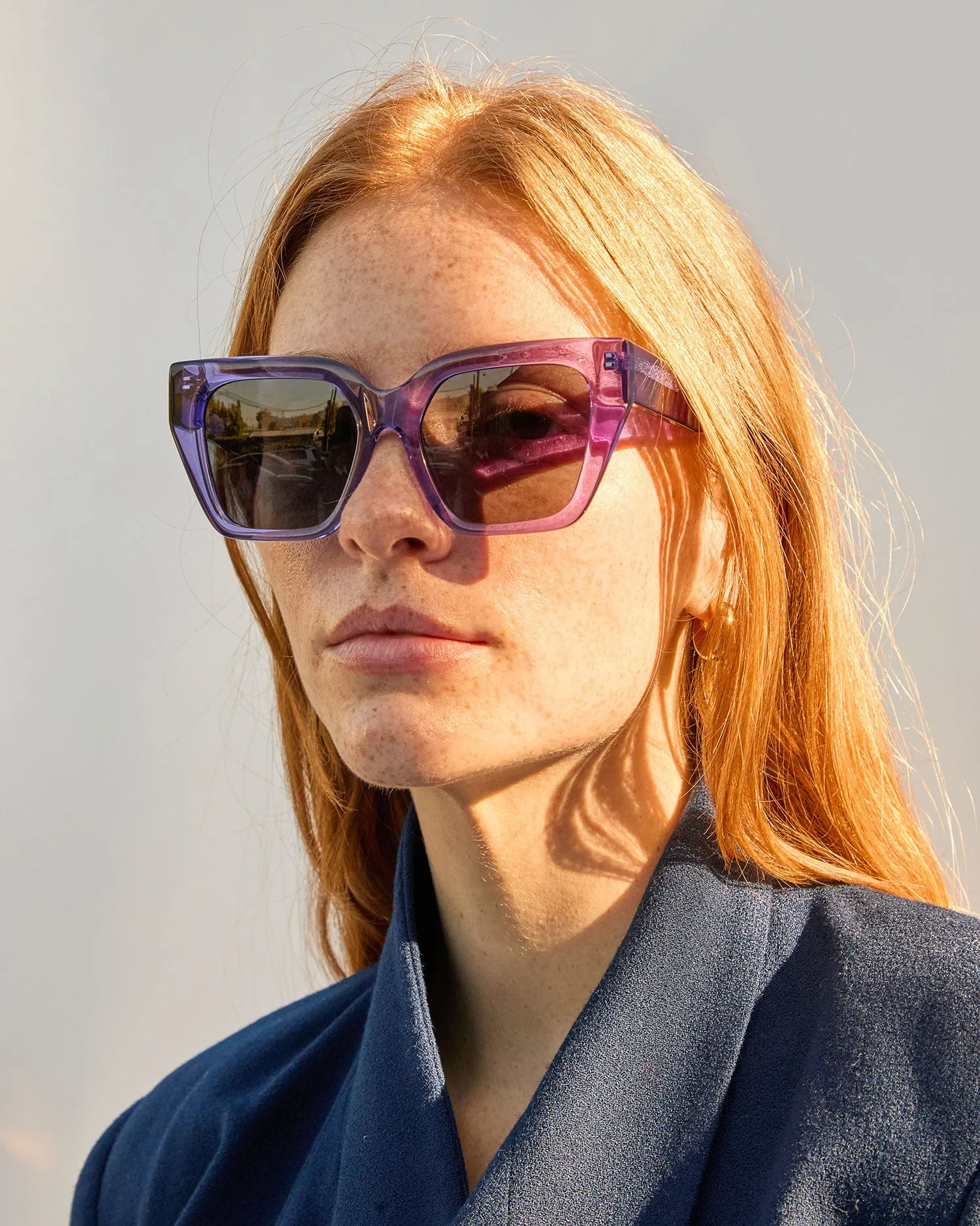 Clare V. Heather Sunglasses