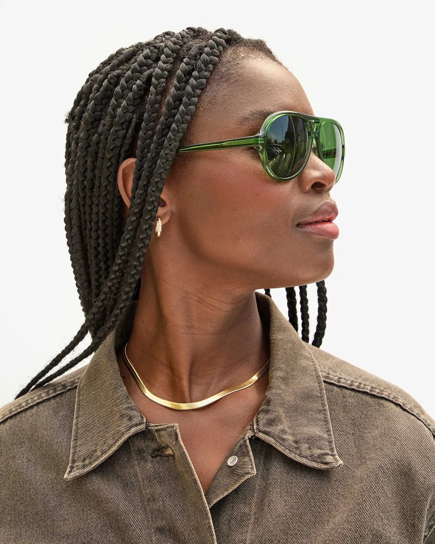 Clare V. Lizzie Sunglasses
