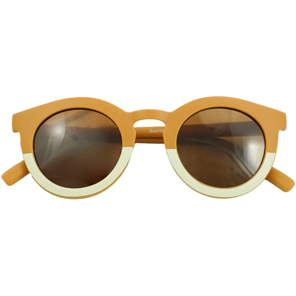 CLASSIC:RECYCLED PLASTIC & POLARIZED SUNGLASSES | SPICE   BUFF | GCO2009 | GCO2010