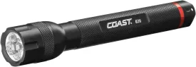 Coast G26 415 Lumen Bulls-Eye Spot Beam LED Flashlight, Batteries Included, Black