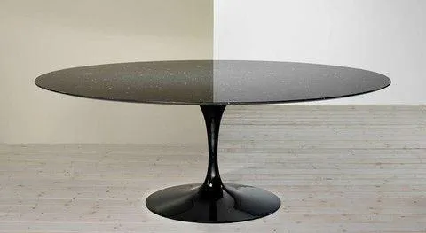 Eero Saarinen Dining Tulip Table - Oval Dining 48 x 86 Inch