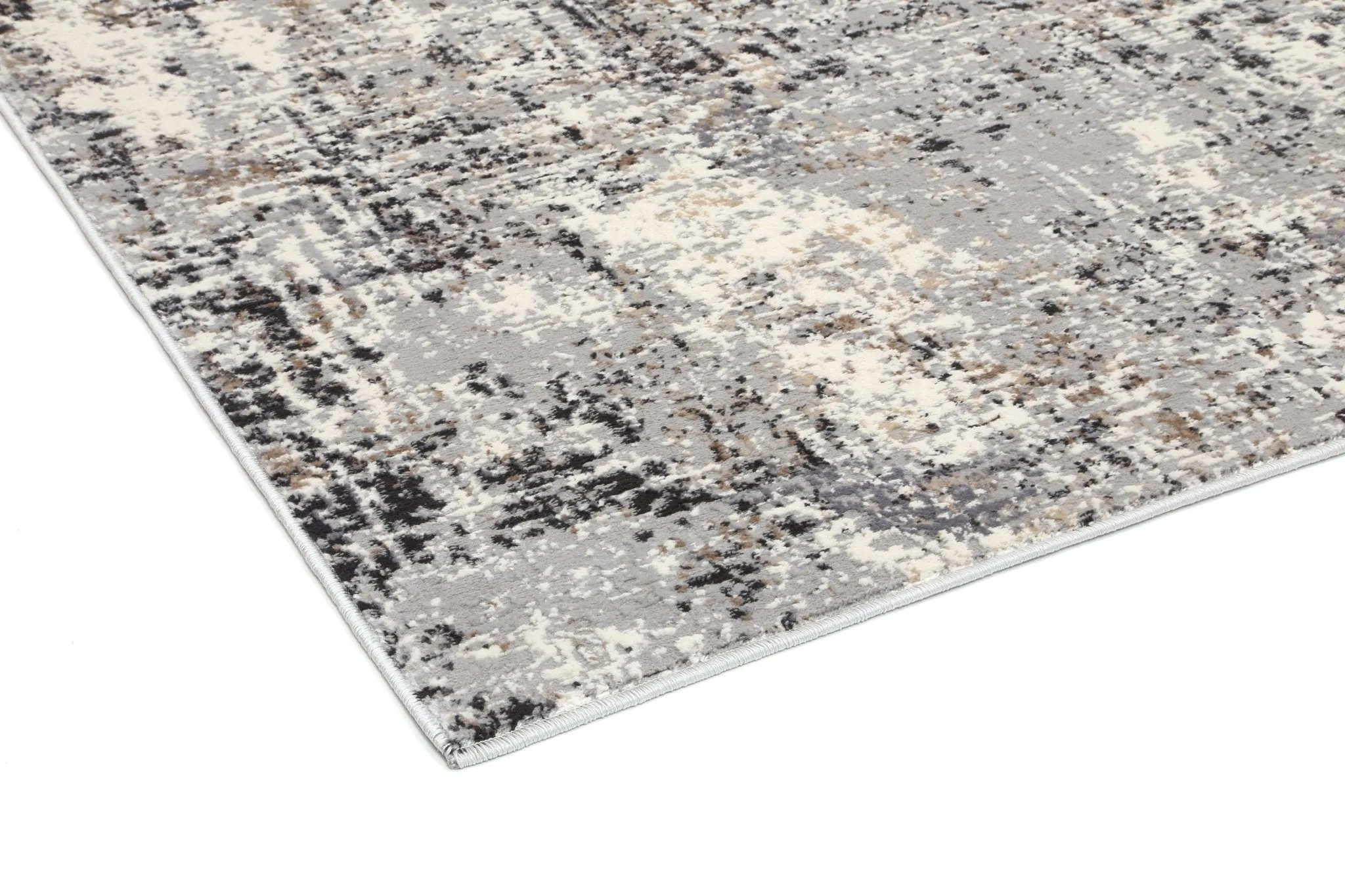 Expressions Grey Modern Rug
