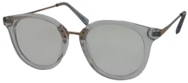 Fantas-Eyes Womens Claire Round Blue Light Filtering Glasses - Clear
