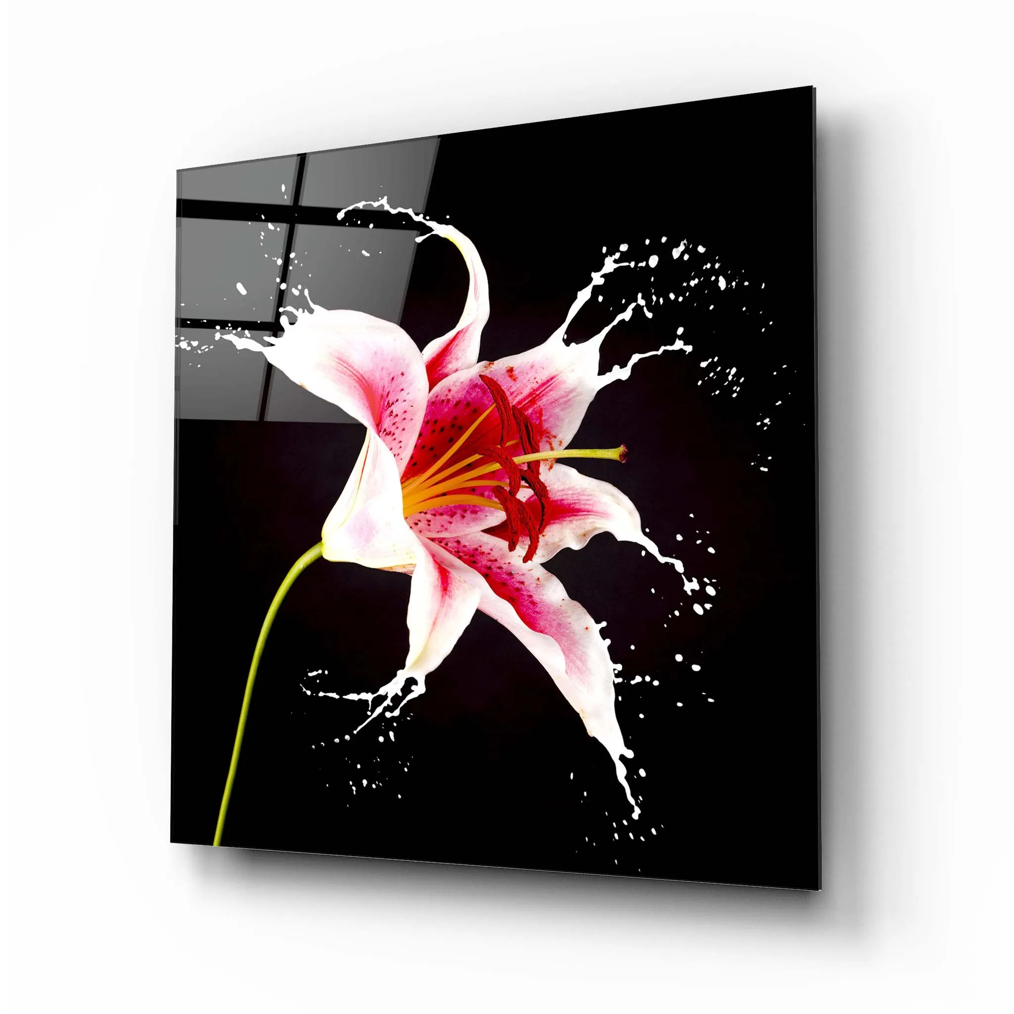 Flower Glass Wall Art 19
