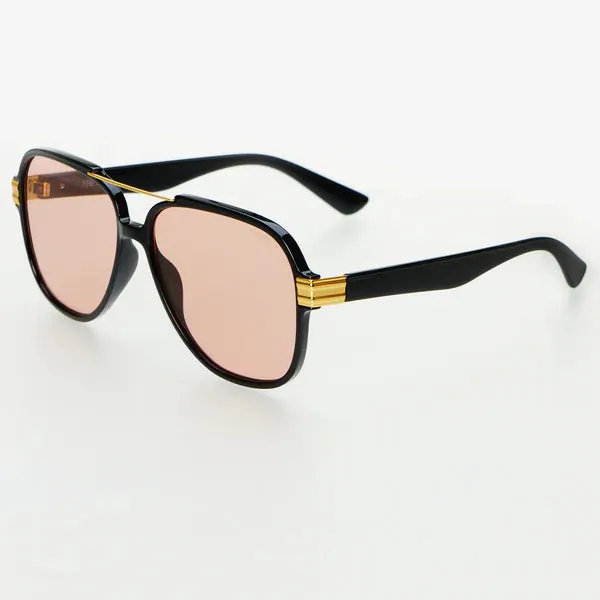 Freyrs Spencer Black Pink Sunglasses