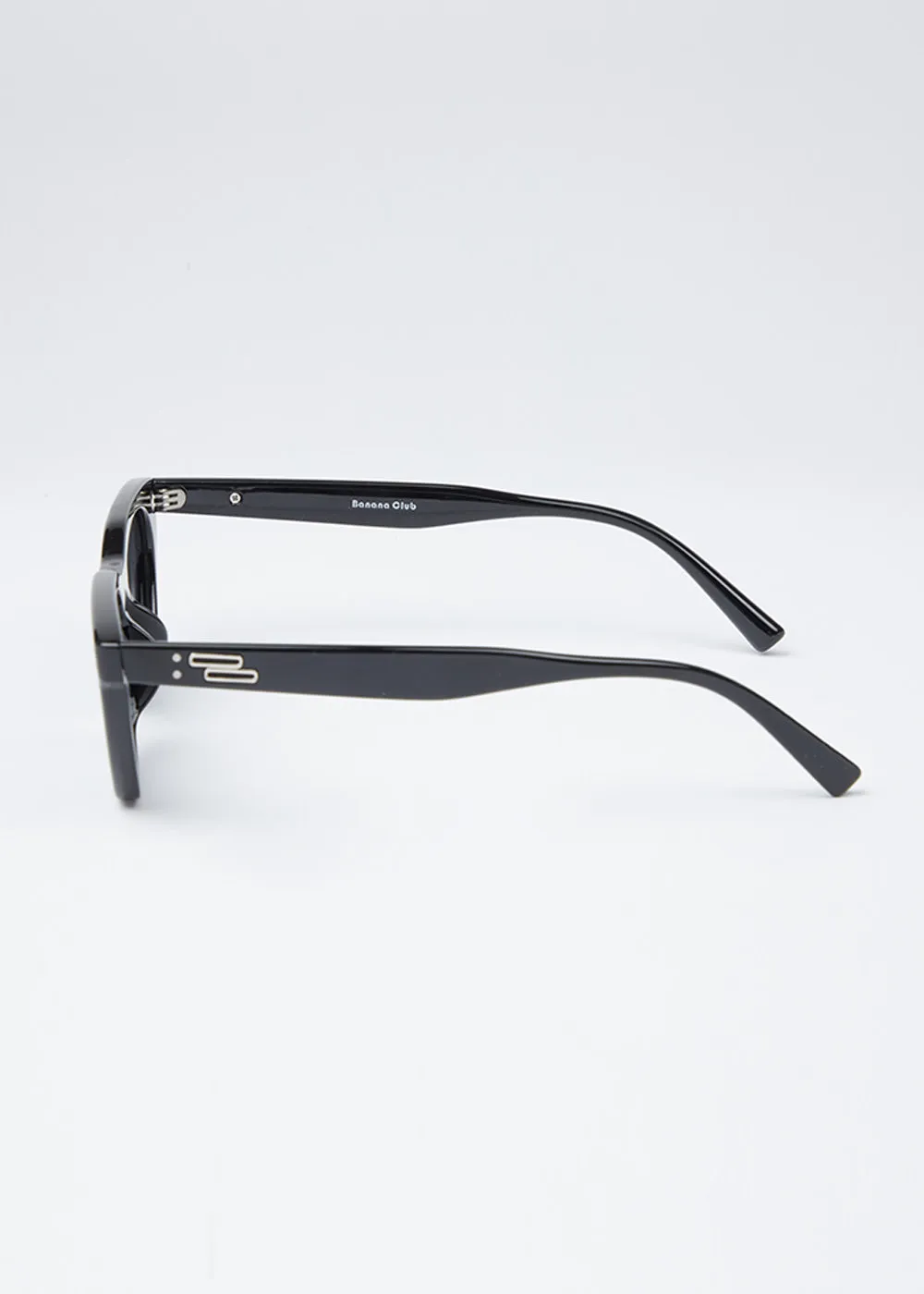 Frost Gray Unisex Cat-eye Sunglasses