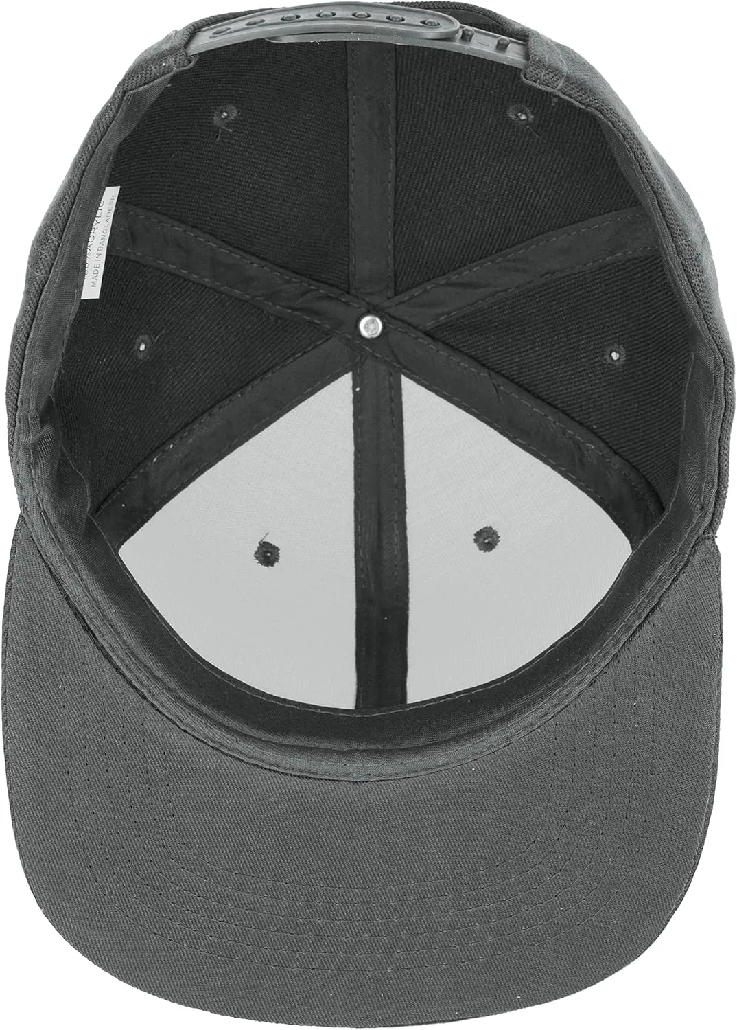 Gelante Plain Blank Flat Brim Adjustable Snapback Baseball Caps LOT 6 Pack