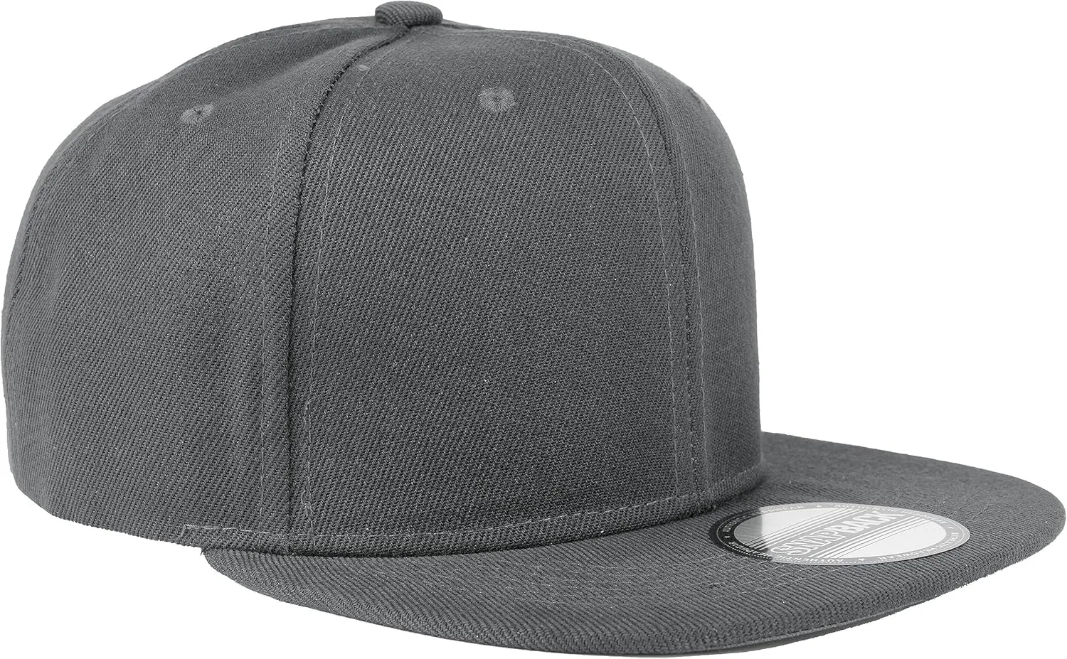 Gelante Plain Blank Flat Brim Adjustable Snapback Baseball Caps LOT 6 Pack