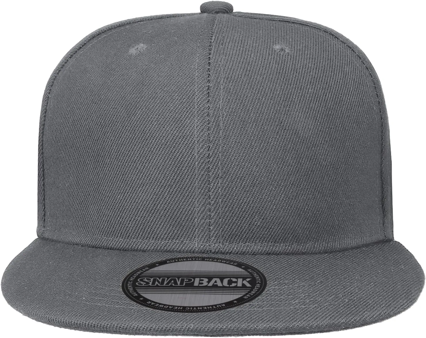 Gelante Plain Blank Flat Brim Adjustable Snapback Baseball Caps LOT 6 Pack