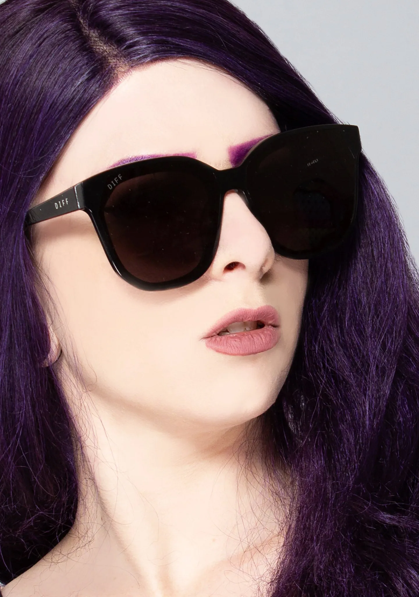Gia Sunglasses in Black/Grey