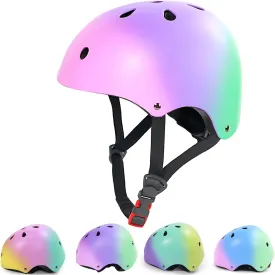 Gradient Toddler Helmet Kids Bike Helmet Adjustable from Toddler to Youth 11 Vents Safety & Ventilation Design for Cycling Skating Scooter Skateboard