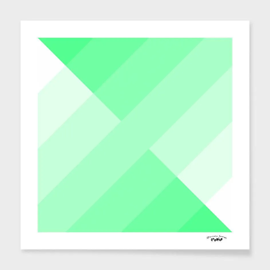GREEN GRADIENT   CUSHION PILLOW