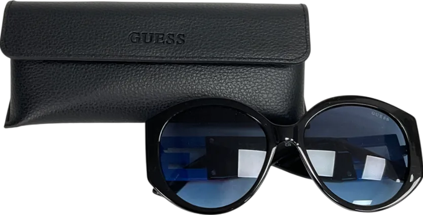 Guess Black And Blue Sunglasses One Size