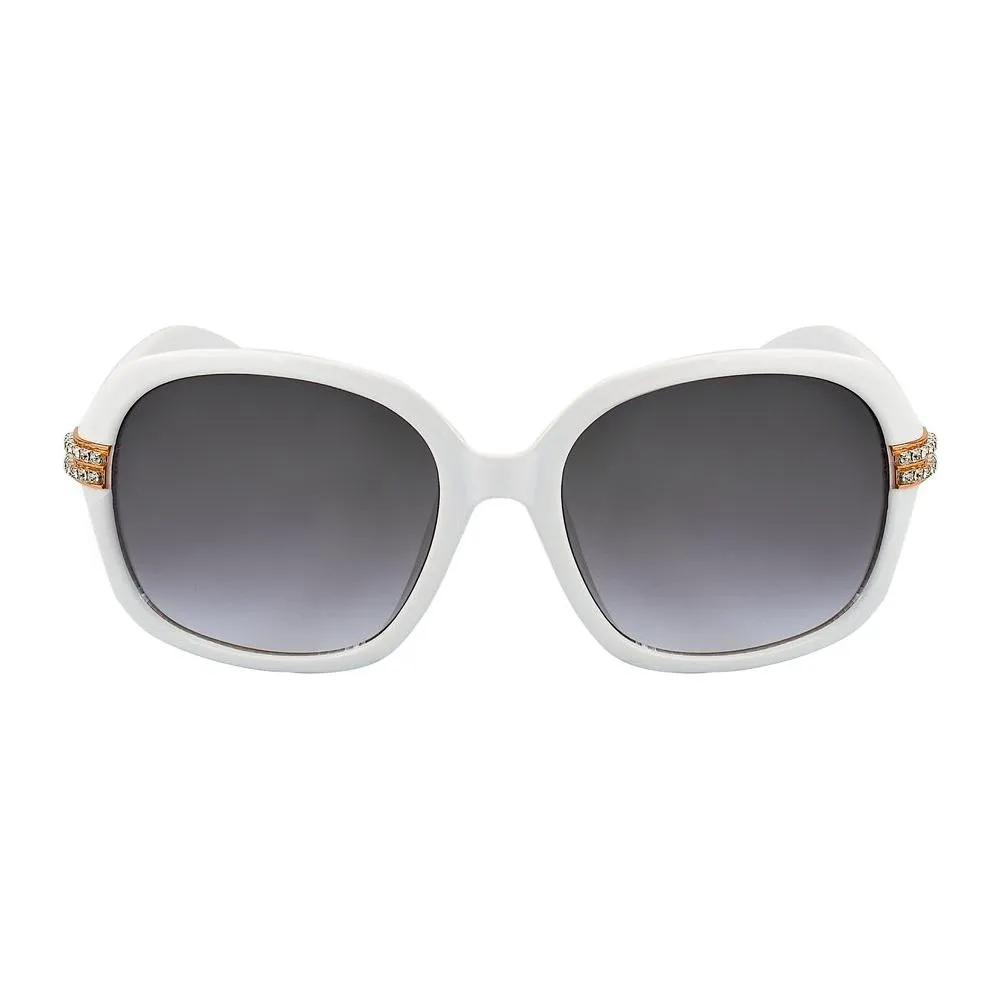 Guess White Resin Sunglasses
