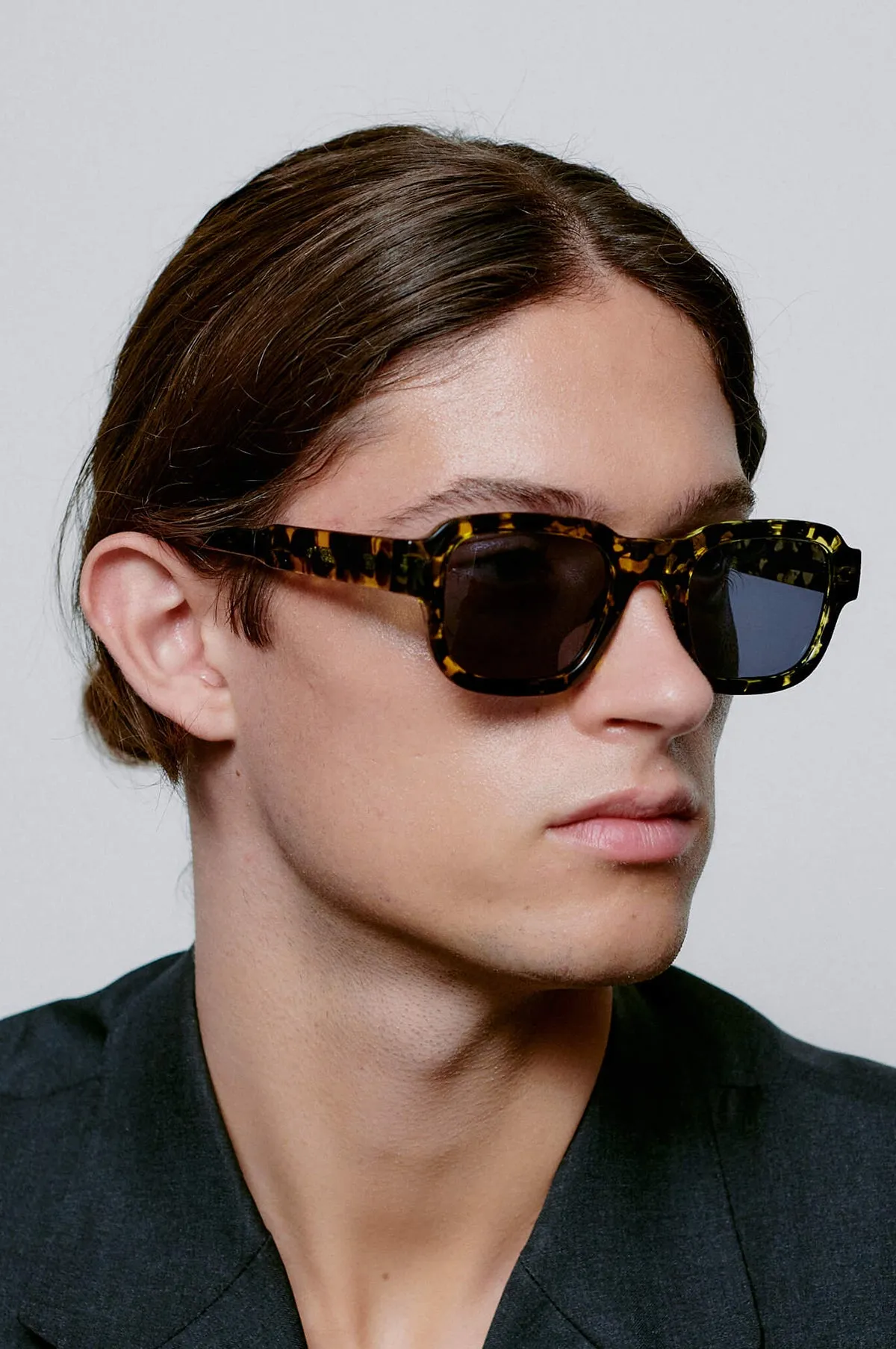 Halo Sunglasses Black/Yellow Tortoise