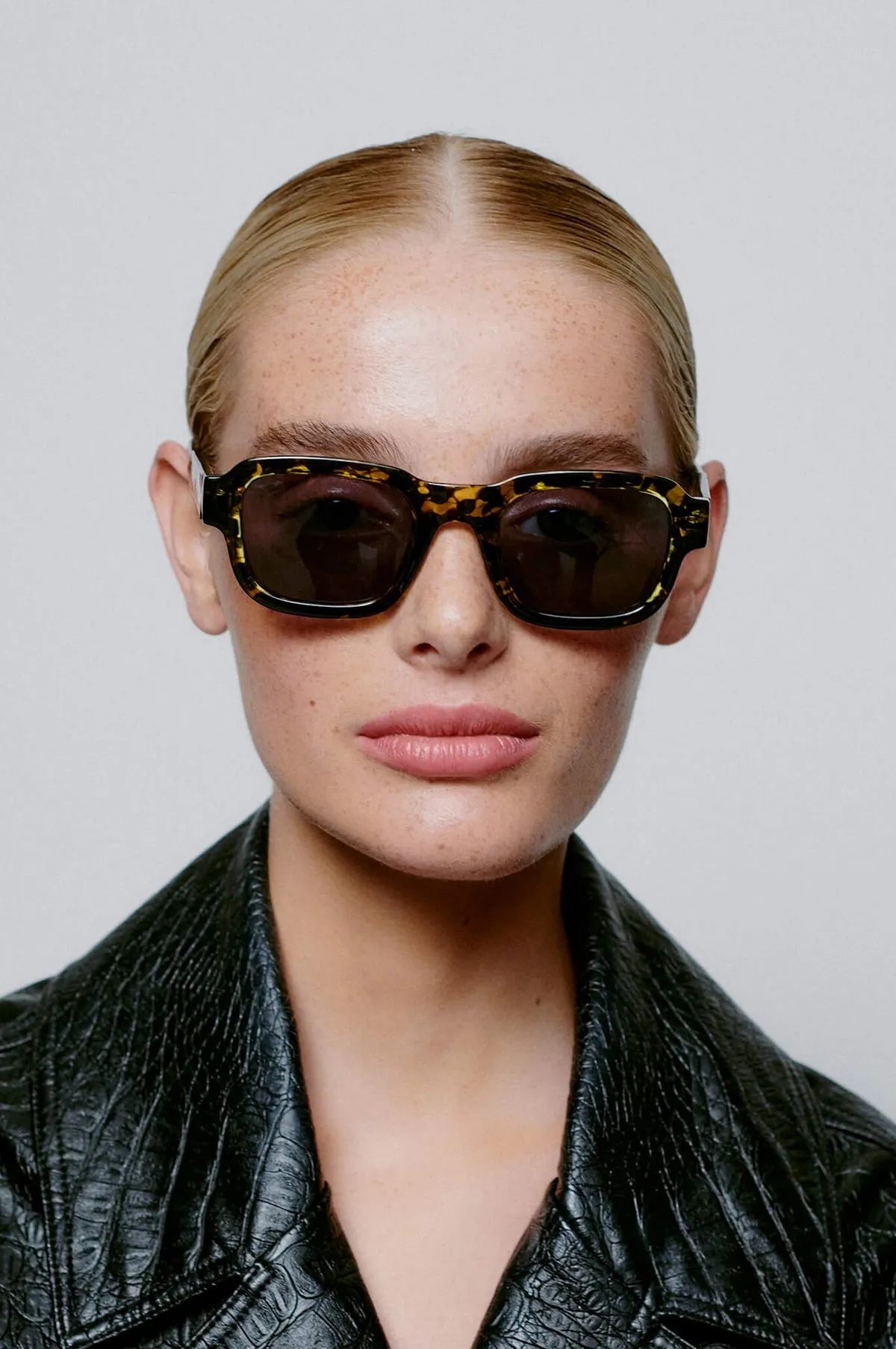 Halo Sunglasses Black/Yellow Tortoise