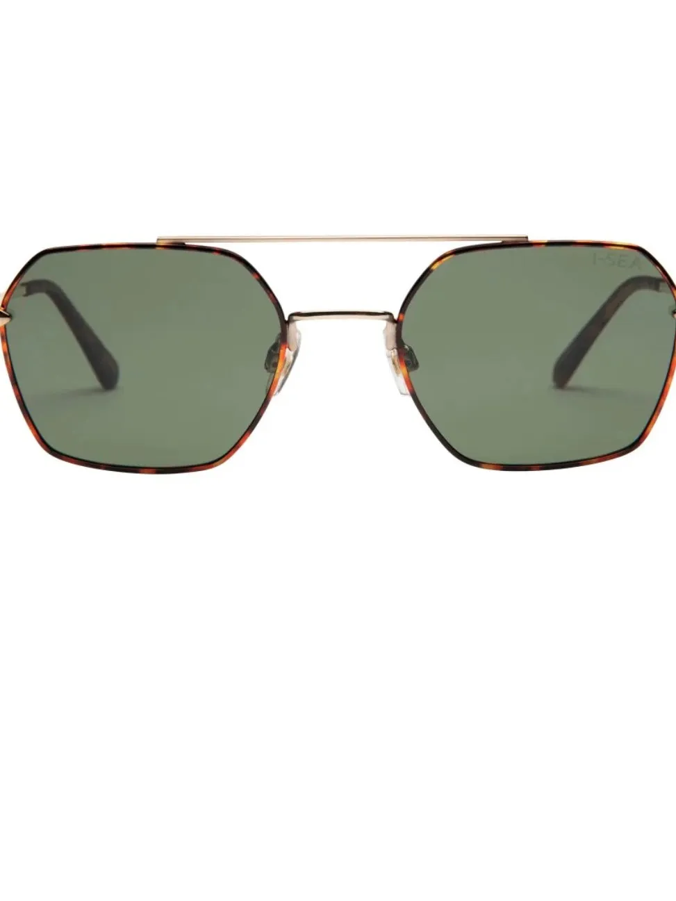 I-SEA - Sara Sunglasses In Tort/Olive
