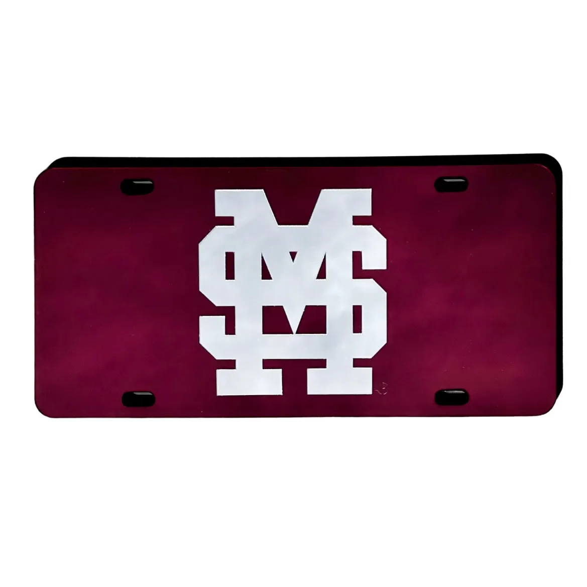 Interlocking MS Acrylic License Plate