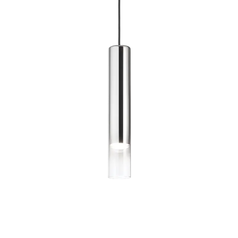 Italian Sleek Cylindrical Pendant