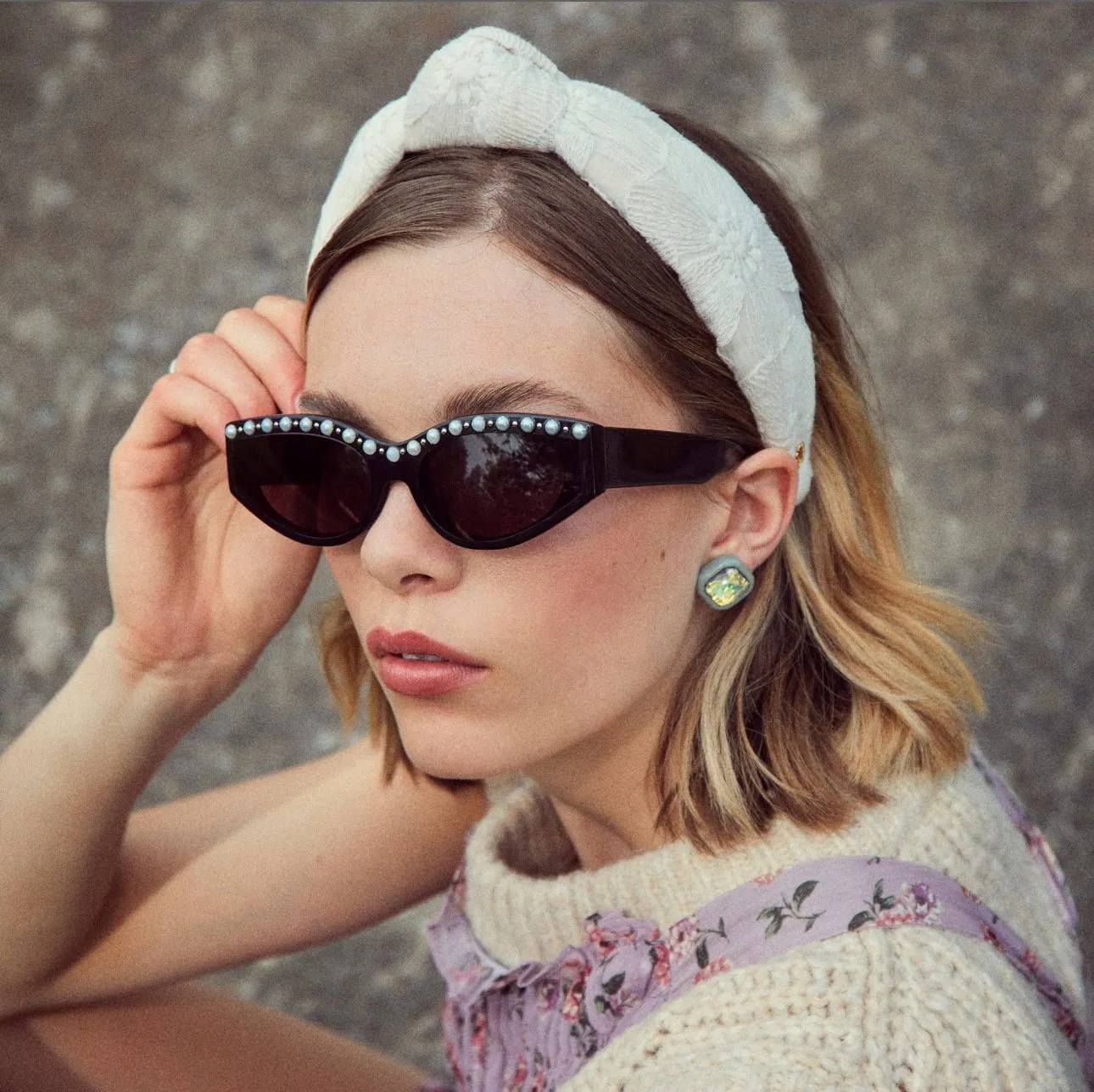 JET CATALINA CAT EYE SUNGLASSES