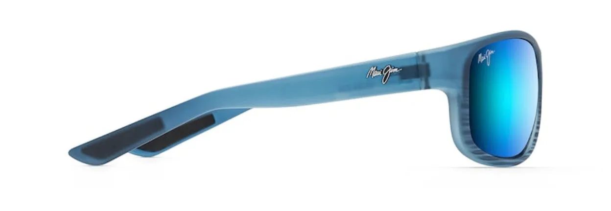 Maui Jim KAIWA CHANNEL Polarized Wrap Sunglasses