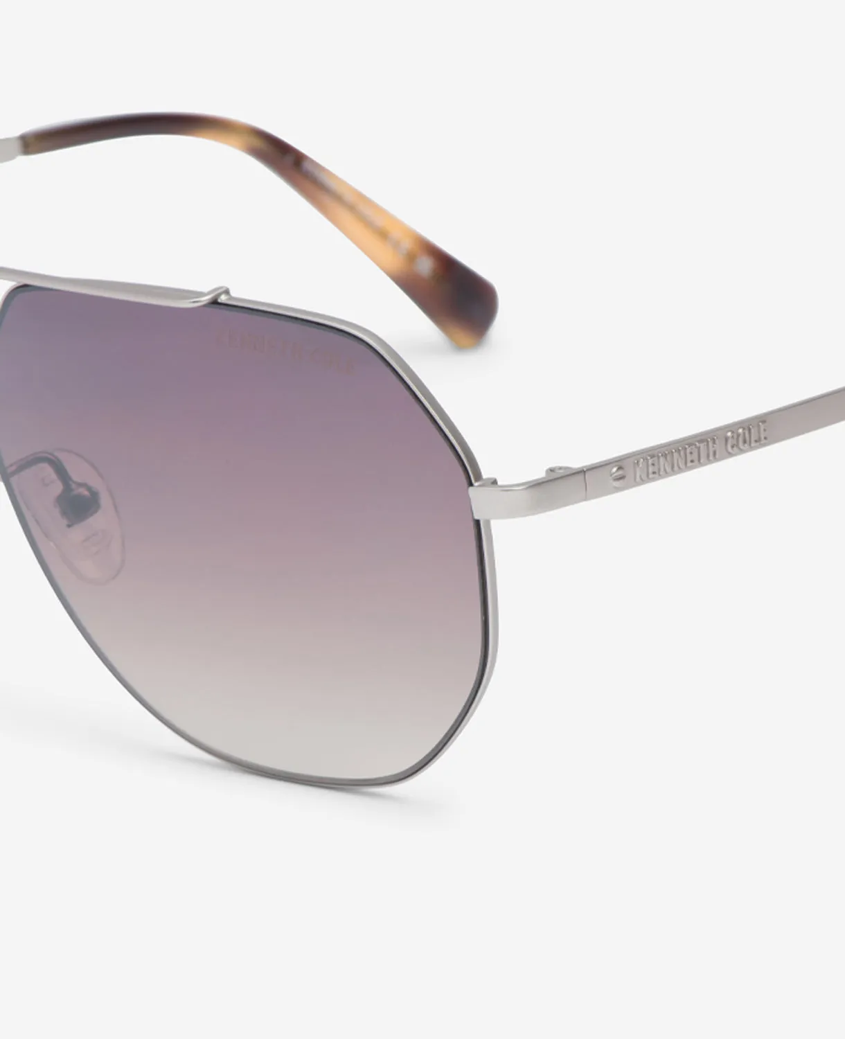 Metal Aviator Sunglasses