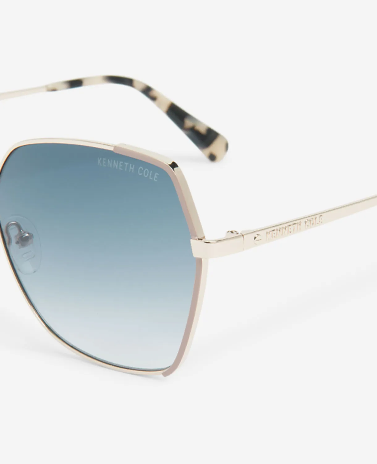 Metal Geometric Sunglasses