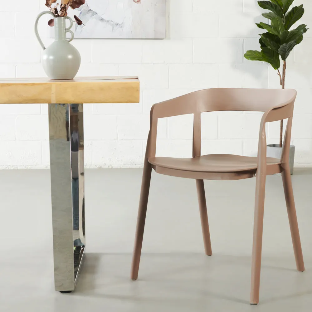 MILLS - Brown Armchair